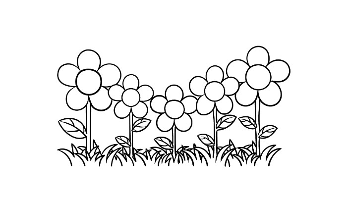 How to Draw a Garden