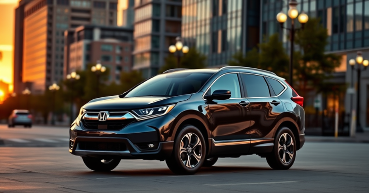 Spacious rear seating and wide-opening doors in the Honda CR-V