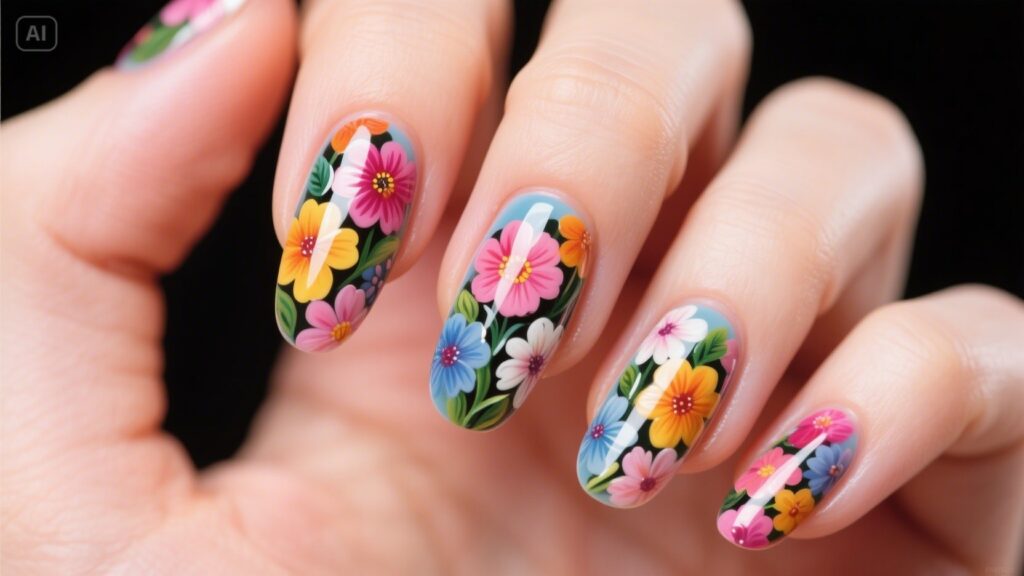 Mastering the Art of Nail Flower Design: Unlocking Timeless Elegance and Creativity at Your Fingertips Nail Flower Design