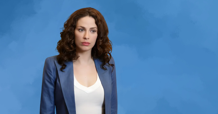 Candid portrait of Joanne Kelly in a relaxed, everyday style