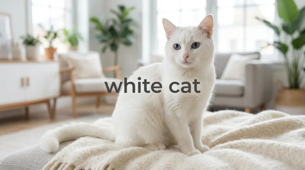 White cat